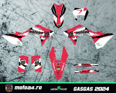 Kit Stickere Moto24 Racing 2024 TBI GAS GAS