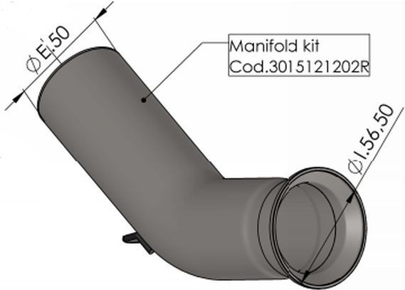 Accesorii Evacuare COLL.1189 3015121202R