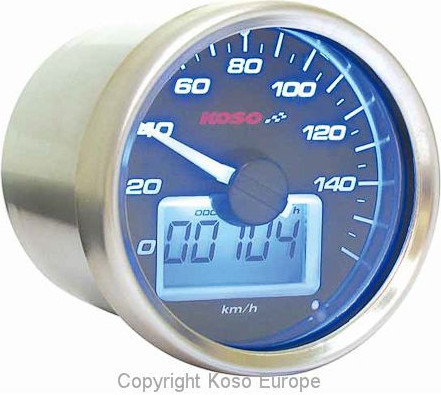 Vitezometru D55 GP BLK/BLUE BB551B35
