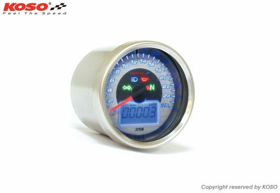 Vitezometru D64 CHR/BLU BB641B35