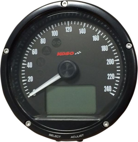 Vitezometru D75 BK 0-240 KMH BA035174