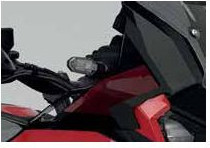 Kit Deflector Vant Superior CRF1100L Africa Twin Black 08R70-MLN-E00