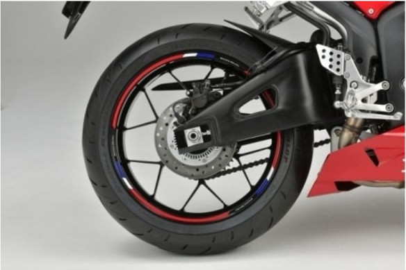Set Grafice Janta Tricolour Red/Blue/White 08F70-MKZ-J30ZA