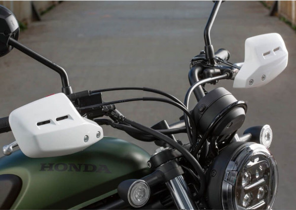Kit Handguards CL500 White 08P71-K3S-JA0