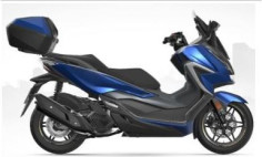 Smart Top Case 45L Forza 125 Mat Pearl Pacific Blue 08ESY-K40-TP22ZD