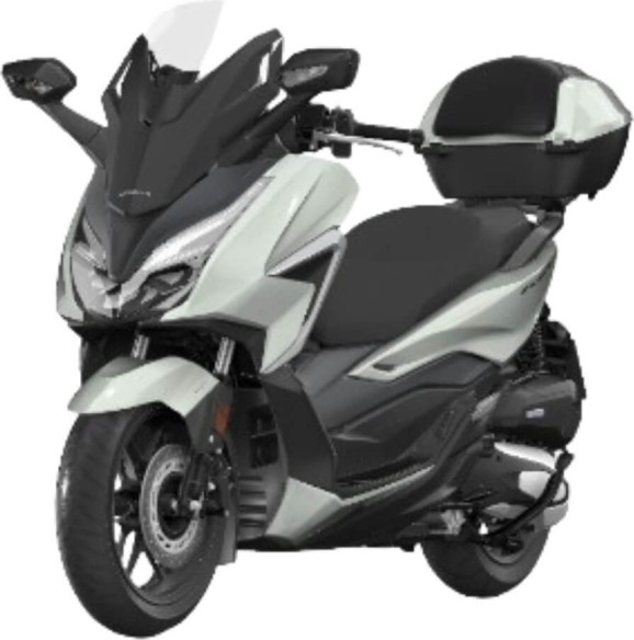Kit Top Case 35L Forza 125 Pearl Falcon Grey 08HME-K40-F35ZR