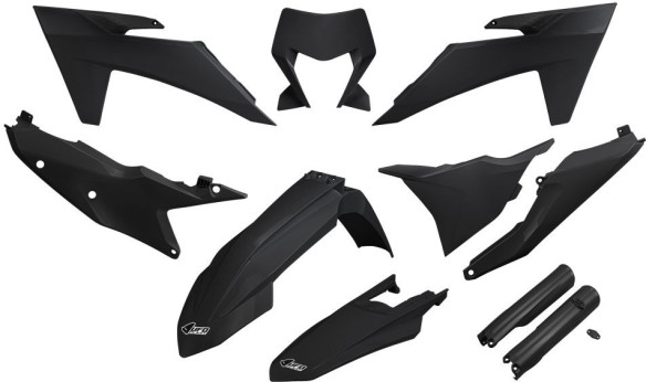 Kit Complet Plastice KTM EXC/EXC-F 125-500 2024 Black
