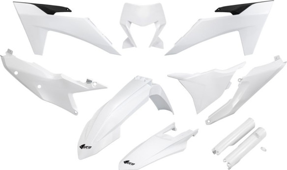 Kit Complet Plastice TM EXC/EXC-F 125-500 2024 White