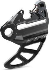 Brake caliper support with brake disc guard KTM