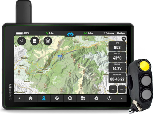 Navigatie Moto Garmin Tread S&S DMD2 Edition 8" ARN Remote PRO