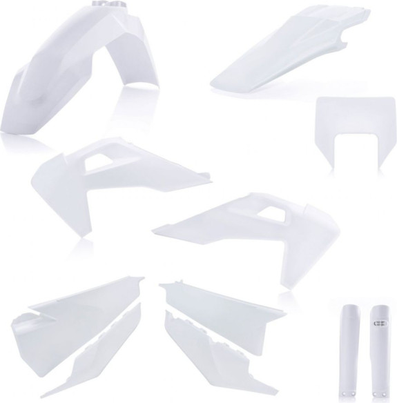Kit Complet Plastice Husqvarna TE/FE 20/23 White