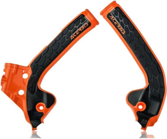 Protectii Cadru X-Grip KTM + HVA SX 85 18/24 + GASGAS MC85 21/24 Orange/Black