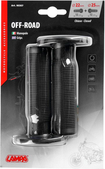 Mansoane MX/Enduro Off-Road Black