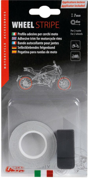 Banda Reflectorizanta Jante Wheel Stripe Reflective Silver
