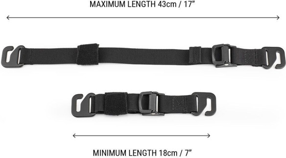 Chingi Prindere OS-Mini Cam Straps Black