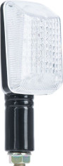 Set Semnalizari LED Rectangular Short Stem Black