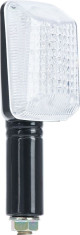 Set Semnalizari LED Rectangular Long Stem Black