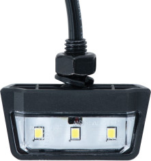 Lumina Numar Inatriculare LED Halo Black