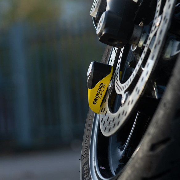 Antifurt Moto Prindere pe Disc Quartz XD6 Yellow/Black