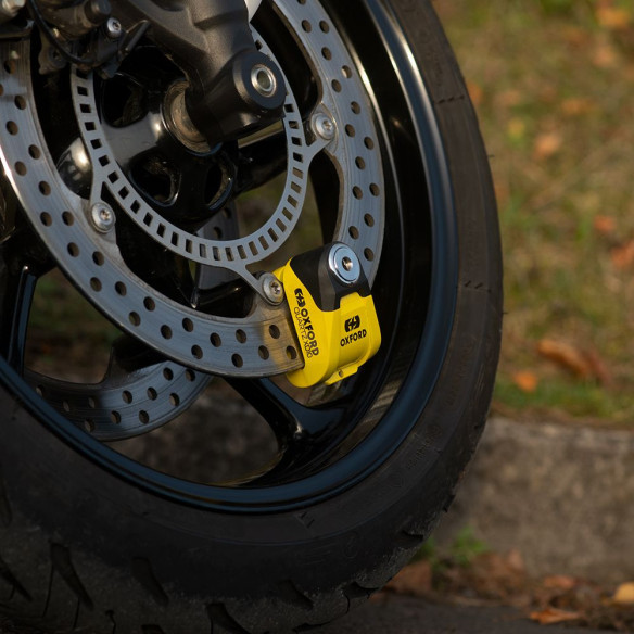 Antifurt Moto Prindere pe Disc Quartz XD10 Yellow/Black