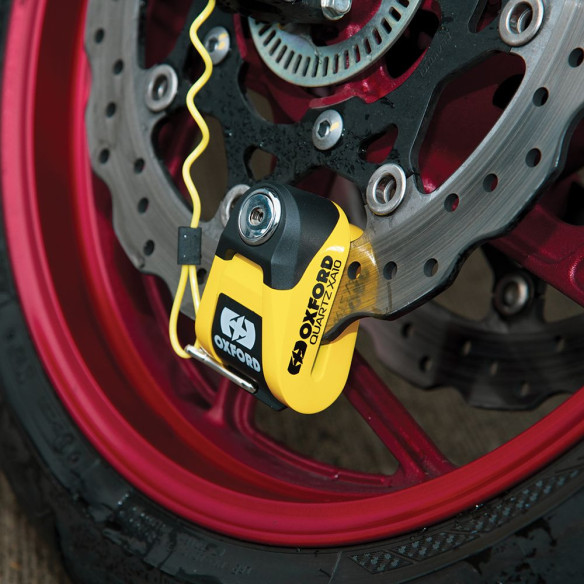 Antifurt Moto Prindere pe Disc Micro XA10 Alarm Yellow/Black