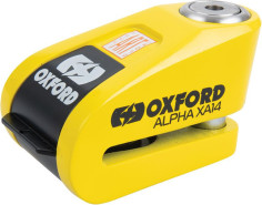 Antifurt Moto Prindere pe Disc Alpha XA14 Alarm Yellow/Black