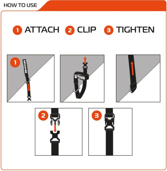 Chingi Atlas B-Clip 17mm x 2M Black