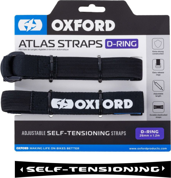 Chingi Atlas D-Ring 26mm x 1.2M Black