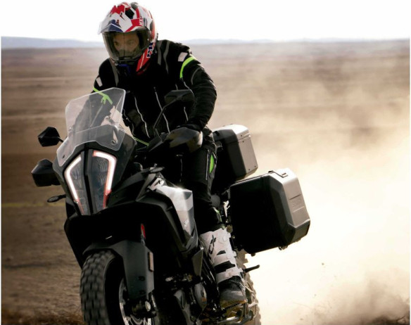 Cutie Laterala Moto Dreapta TR47R Terra Black Edition