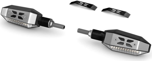 Set Semnalizare Plus Fata LED R12/Tracer 7/MT-07/MT-09/Tenere 700 Black