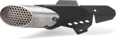Ornament Evacuare Stil Moto-GP MT-07 Black/Aluminium
