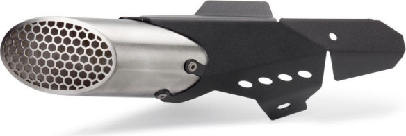 Ornament Evacuare Stil Moto-GP MT-07 Black/Aluminium