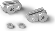 Kit Accesorii Culoare Scarite Spate MT-09 Silver