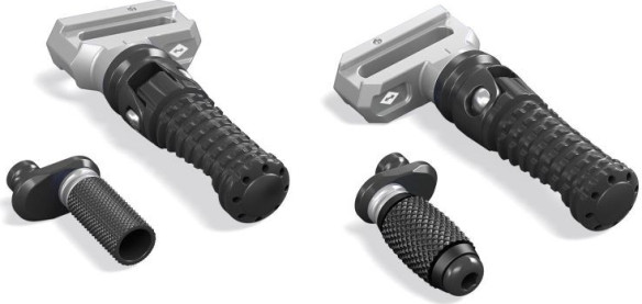 Kit Accesorii Culoare Scarite Spate MT-09 Silver