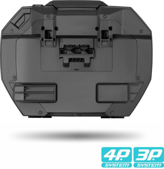 Cutii Laterale Extensibile Aluminiu SH38X 46-52-58L Black/Silver 130.D0B38200