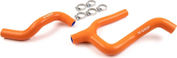 Kit Furtunuri Silicon Radiator KTM/Husqvarna/GasGas XG-2455 Orange