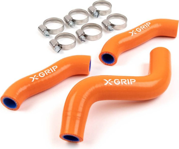 Kit Furtunuri Silicon Radiator KTM/Husqvarna/GasGas XG-2459 Orange