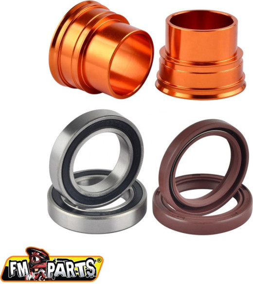 Kit Rulmenti/Simeringuri/Distantieri Fata Ktm/Husqvarna/Husaberg 2003-2023 Orange