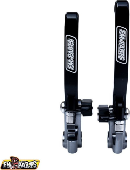Set Manete Pliabile Husqvarna/GasGas Braktec 2022-2024 Black