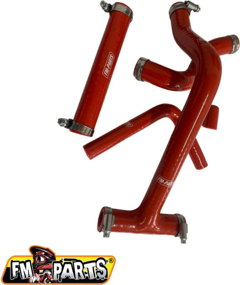 Kit Furtune Radiator Silicon Beta RR 250/300 2020-2024 Red