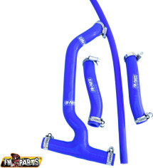 Kit Furtune Radiator Silicon Sherco 250/300 2013-2024 Blue
