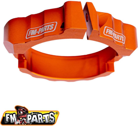 Protectie Flansa Evacuare KTM/Husqvarna/GasGas 250/300 2017-2025 Orange FPM0108OR