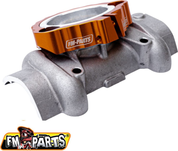 Protectie Flansa Evacuare KTM/Husqvarna/GasGas 250/300 2017-2025 Orange FPM0108OR