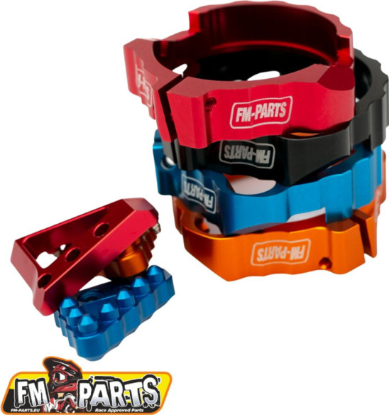 Protectie Flansa Evacuare KTM/Husqvarna/GasGas 250/300 2017-2025 Orange FPM0108OR