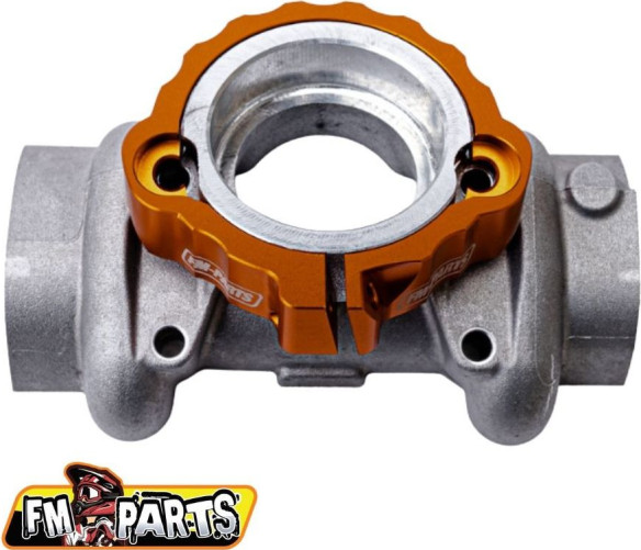 Protectie Flansa Evacuare KTM/Husqvarna/GasGas 250/300 2017-2025 Orange FPM0108OR