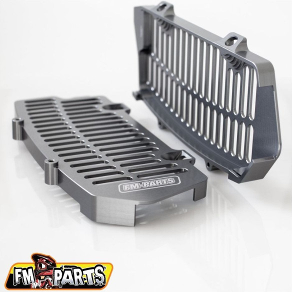 Protectii Radiator UniBody KTM/Husqvarna/GasGas 2020-2024 GunMetal Grey
