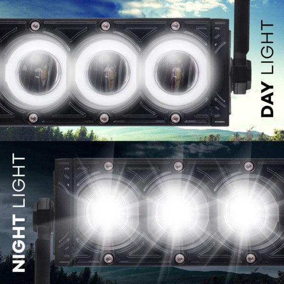 Bara LED 17" One-Row Halo Ring Cree 80W 810-2080-8