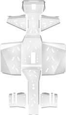 Scut Integral Aluminiu Polaris Sportsman 570 2021-xx 800-00-57