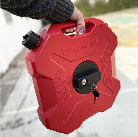 Canistra Combustibil ATV 6L Lock Red CASE6L