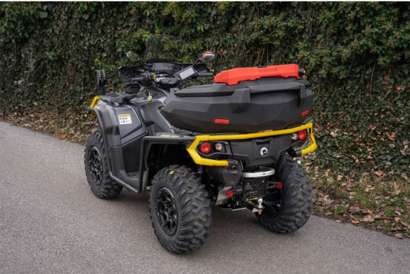 Cutie Depozitare ATV AX130 CAN-AM Outlander 570/650/1000 Black 800-BOX-AX130